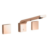 Griferia Fv Lavatorio Pared Chalten 0203/h4 Rose Gold