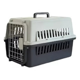 Caja Transportador Perro, Gato Canil Jaula Talla M 48x32x32 