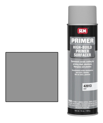 4pc Primer Automotriz Gran Calidad Aerosol Gris, Pintura Sem