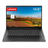 Laptop Lenovo V15 15.6  Fhd N4500 32gb 1tb Ssd -negro