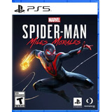 Spiderman Miles Morales Playstation 5 Ps5, Físico