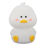 Mesita De Cama De Silicona Cute Duck Night Para Dormitorio