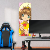 Cuadro Grande 30x80 Cm Sakura Card Captor Sakura Estrella