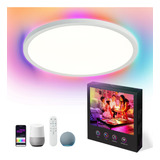 Lámpara Inteligente Rgb 40 Cm Control Remoto Wifi Tuya Dormi