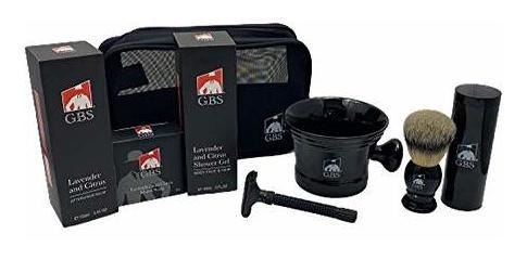 Kits Para Afeitar Y Aseo Depilación Para Hombres - Gbs Black