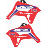 Adesivos Aba Take Aleta Biker R1de Xr250 Honda Tornado Par