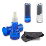 Limpiador Pantallas 30ml Con Microfibra Frasco Plastico