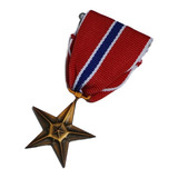 Reedicción Medalla Militar Ee. Uu. Estrella De Bronce