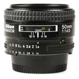 Objetiva Nikon Af 50mm F1.4d
