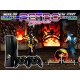 Xbox360 250gb Retrogames Mortal Kombat 4 Ps1  Rtrmx