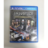Injustice Gods Among Us Ultimate Edition Ps Vita Físico