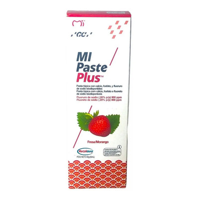 Pasta Dental Remineralizante Gc Mi Paste Plus Fluor | Envío gratis