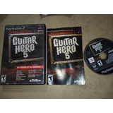 Juego De Guitar Hero 5 Para Ps2 Físico Original 