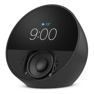 Reloj despertador inteligente Echo Spot 2024 con Alexa Amazon Black | Envío gratis