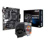 Kit Gamer Placa Mae Asus A520m-e Ryzen 3 3200g Gráfico