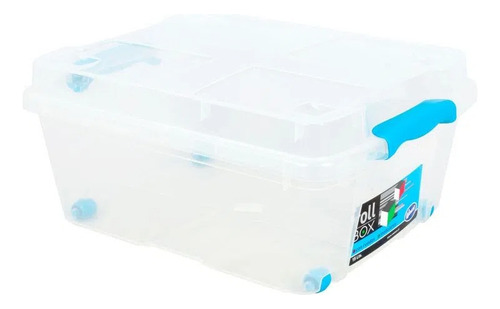 Caja Organizadora 15 Litros Con Ruedas Rollbox