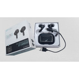 Auriculares Inalhambricos Negros Noga Ng-btwins 14 Touch C. 