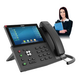 Telefono Ip Ejecutivo Video Touchscreen 20 Lineas Sip Poe