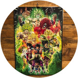 Cuadro Poster Broly's, Dragon Ball Z, Dbz. Broly