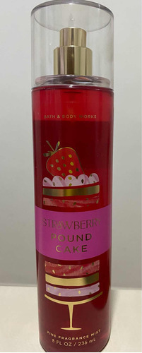 Body Mist Bath And Body Strawberry Pound Cake