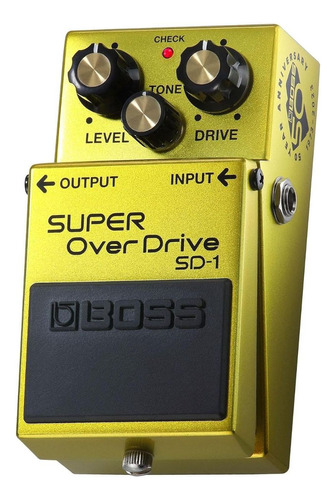 Pedal Boss Sd-1-b50a Super Overdrive Edição 50 Anos