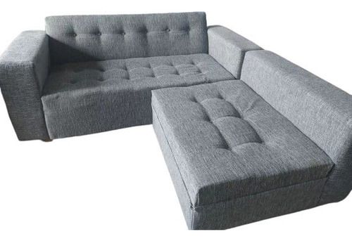 Sofa Sillon Living Esquinero Con Camastro Y Apoya Brazos Mar