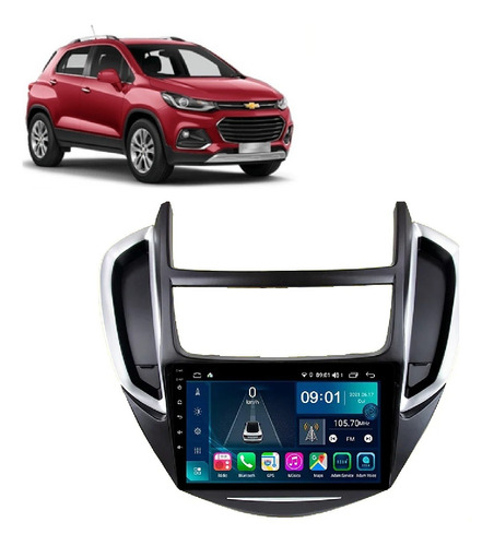 Multimídia Android Chevrolet Tracker 2014-2016 2+32gb 9p