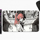 Mouse Pad Anime Girl Auriculares Art Gamer M