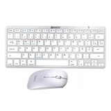 Kit Teclado E Mouse Sem Fio Wireless P/ Notebook Tablete