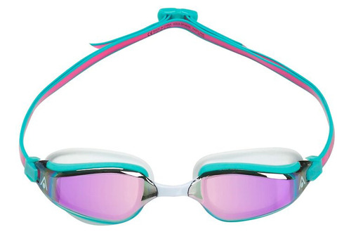 Goggle Aqua Sphere Fastlane Rosa Titanio Espejado