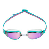 Goggle Aqua Sphere Fastlane Rosa Titanio Espejado