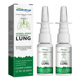 2×el Aerosol Nasal A Base Hierbas Lung Detox Alivia La Rini