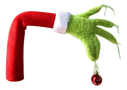Grinch Decoración De Navidad Para Árbol Brazo Cabeza Puerta