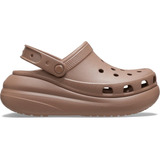 Sandalia Crocs Crush Clog Latte Y Quartz Plataforma