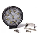 Faro Led Auxiliar 27w 9 Led Motos Autos 4x4 Agro Avant Motos