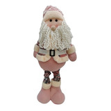 Papai Noel Boneco Rosa 60 Cm Artigo De Natal Decoração