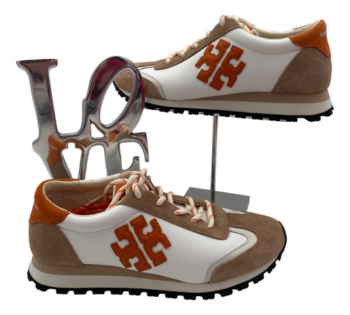 Tory Burch Tenis 143468 Blanco Nuevo Original