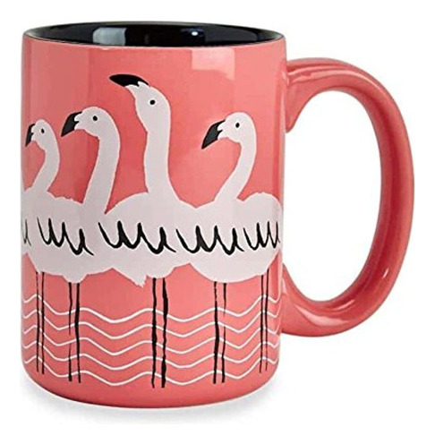 Flamencos Rosados Rren Rosa 16 Taza De Cafe De Ceramica De