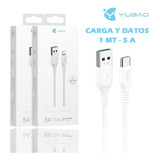 Cable Carga Rapida Para iPhone Yugao Premium