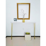 Repisa - Mesa Credenza Recibidor Hairpin (empotrable) 90 Cm