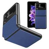 Funda Para Samsung Galaxy Z Flip 3 5g Azul Y Negra