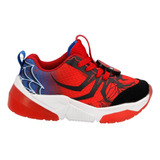 Tenis Para Niño Kings Lu 1648 Con Luces Spider Man 15 - 17.5