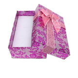 Set 24 Cajas Regalo 5x8 Cms Conjunto Joyas Flores Brillantes