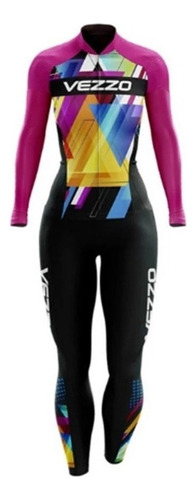 Maillot Ciclista Mujer Con Pantalón Gel