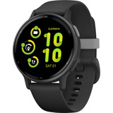 Smartwatch Garmin Vívoactive Vivoactive 5 1.2  Caixa 42mm, Pulseira  Preta 010-02862-11