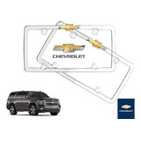 Par Porta Placas Chevrolet Tahoe 2015 Original