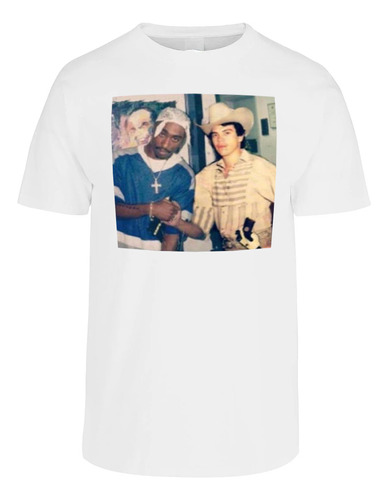 Playera Camiseta Hip Hop Tupac Chlino Sanchez Rap Foto Unisx