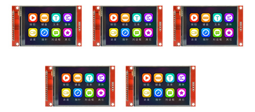 Módulo De Pantalla Lcd Tft Spi Spi Serial Po De 5 Pulgadas,