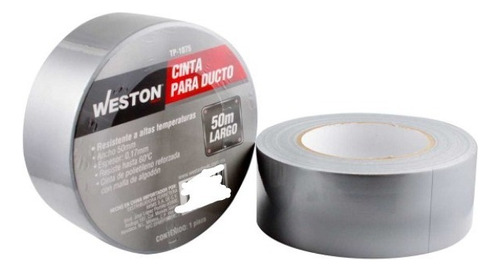 5 Cintas Para Ducto Ancho 50 Mm Largo 10 Mts Marca Weston P