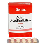 Acido Acetilsalicílico X 100 Tabl - Unidad a $26014